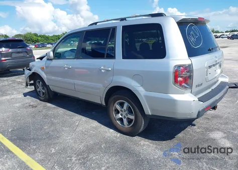 2008 Honda Pilot Se из США, поврежденный, VIN 5FNYF18388B001058